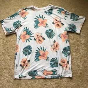 Caribbean Men’s Floral T-Shirt